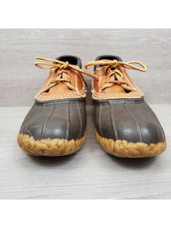 L. L. Bean vintage men\'s leather low bean boots main image 8